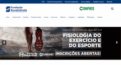 Desktop Screenshot of fsadu.org.br