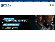 Tablet Screenshot of fsadu.org.br